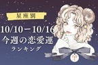 【星座別】１位はカレとの絆を再確認♡10/10ー10/16「今週の恋愛運」TOP３