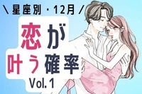 【星座別】誘われちゃう♡１２月、恋が叶う確率　Vol.１