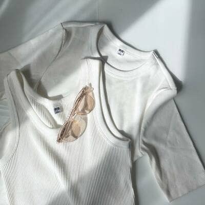 これから大活躍間違いなし！！【ユニクロ】リブアイテムってレイヤードでこんなに使えるの！？