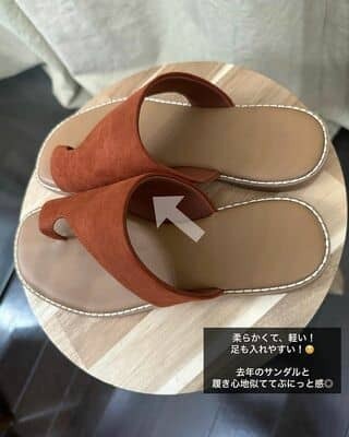 これホントに【ユニクロ】！？大人上品な高見えトングサンダルが履きやすくて最高ッ♡