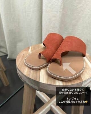 これホントに【ユニクロ】！？大人上品な高見えトングサンダルが履きやすくて最高ッ♡
