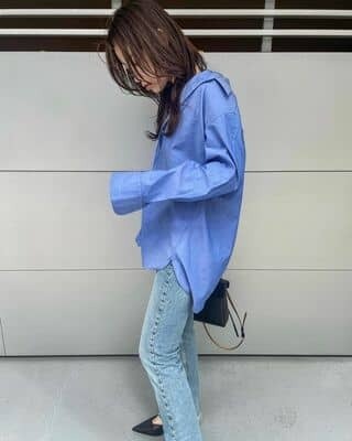 〈4.5の高評価...★〉レベル高すぎ【ユニクロ】“上質コットン100%”シャツが万能すぎる