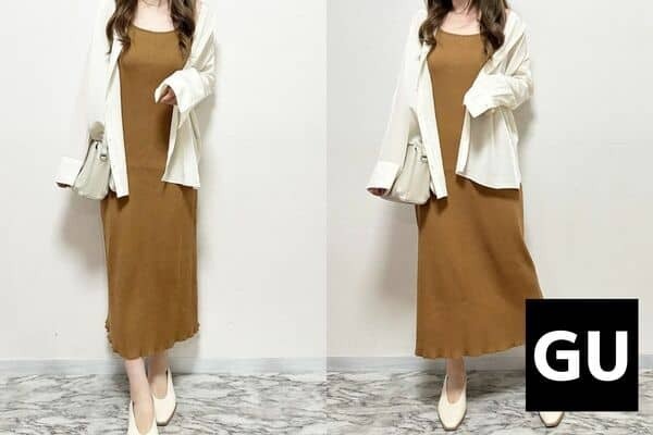 〈待望の再販〉大人女子みんな買って！【GU】大人気ワンピ「着ると人気な理由がわかる」