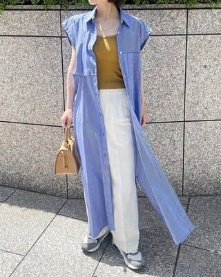 「春夏に大活躍間違いなし！？」【ZARA】ストライプワンピースが着回し力満点！！