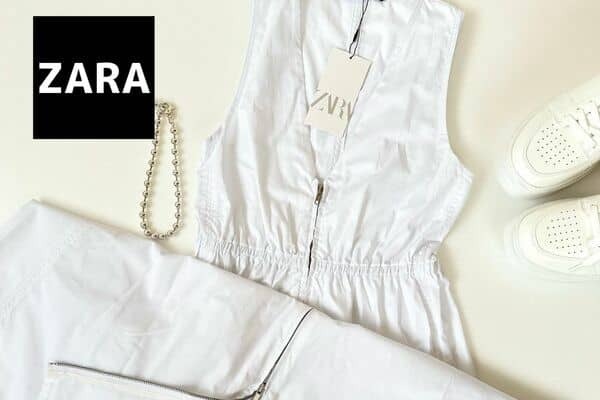 １枚で「主役級」な【ZARA】のジッパーワンピースはシルエットが綺麗すぎ！？こりゃあモテ間違いなし！