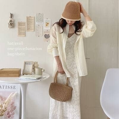 〈完売秒読み間違いなし〉【しまむら】から可愛すぎるシアーシャツが登場！着回し３選