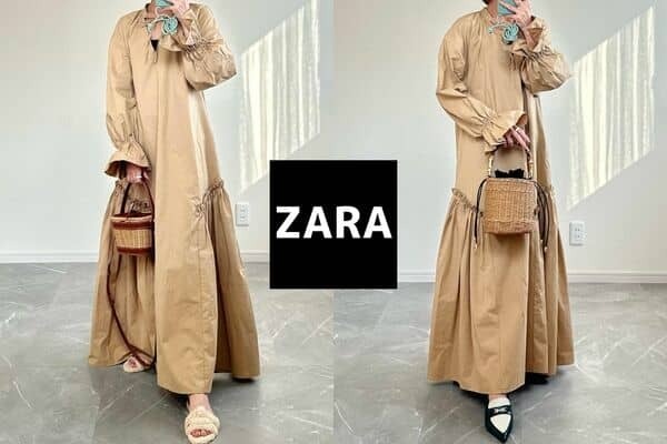 春夏は「ワンピース」をチェックして！【ZARA】トレンチ風ワンピがセンス良すぎッ！！