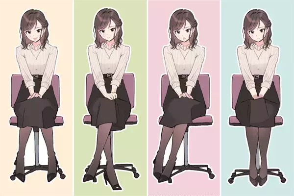 座り方一つで丸わかり♡あなたの隠れた性格とは？