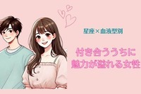 【星座x血液型別】付き合ううちに魅力が溢れる女性ランキング＜第４位～第６位＞