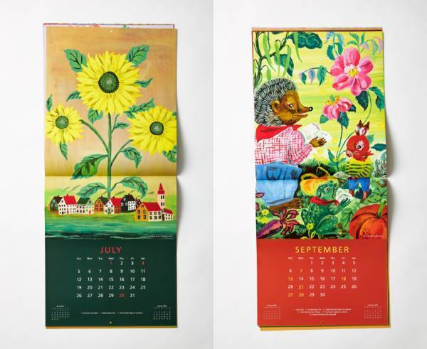 今、話題のクリエイターがつくる　2020年おしゃれカレンダー