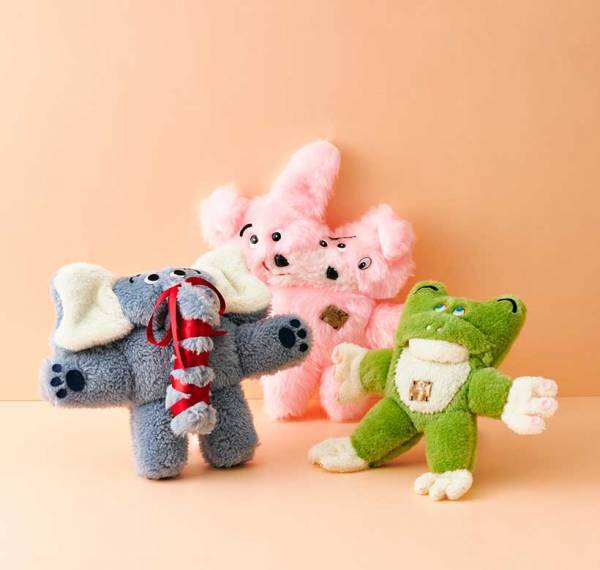 ゆる可愛い。 クリエーターがつくる、へんてこぬいぐるみ