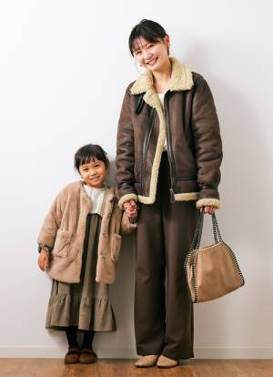 注目アウター「ムスタンジャケット」 韓国テイストなおしゃれママコーデ