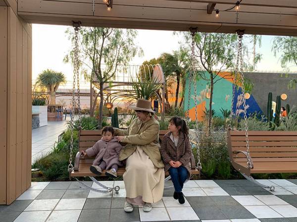 東京都内 親子で行きたいデパート＆ショッピングモールの「屋上庭園」