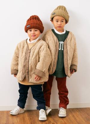 冬の男の子コーデは 「ニットキャップ」でもっとおしゃれに！