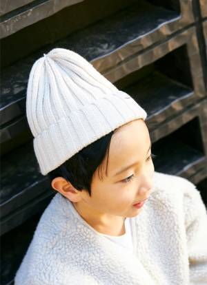 冬の男の子コーデは 「ニットキャップ」でもっとおしゃれに！