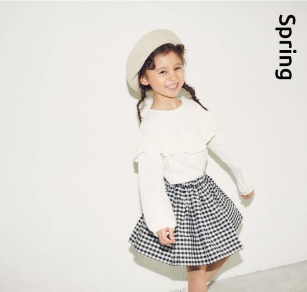 冬から春先まで活躍する新作！ 先買い春物親子服 【グローバルワーク】