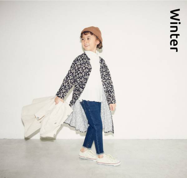 冬から春先まで活躍する新作！ 先買い春物親子服 【チャオパニック ティピー】