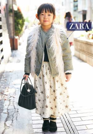 冬の『ZARA』キッズコーディネートSNAP！ 大人顔負けのアイテムに注目！