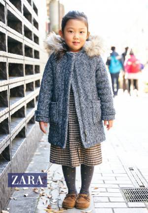 冬の『ZARA』キッズコーディネートSNAP！ 大人顔負けのアイテムに注目！