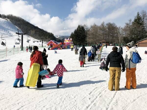 まだ間に合う！ 雪遊びにおすすめ キッズパークのあるスキー場