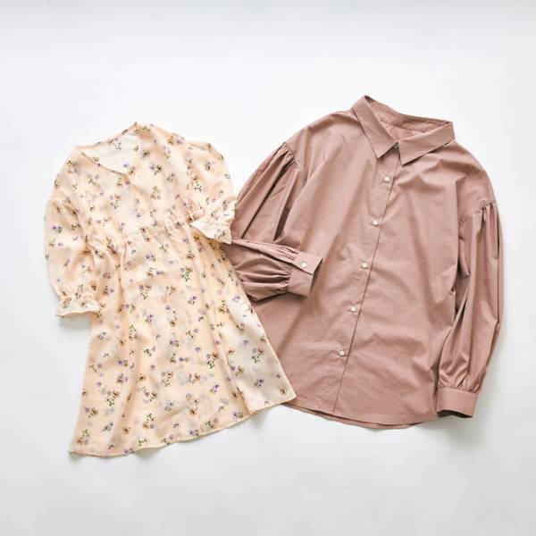 春カラーはGUで見つける！ 読者モデルが着こなす新作親子コーデ