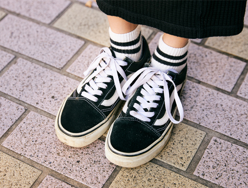 おしゃれキッズの愛用スニーカー 『VANS』オールドスクール