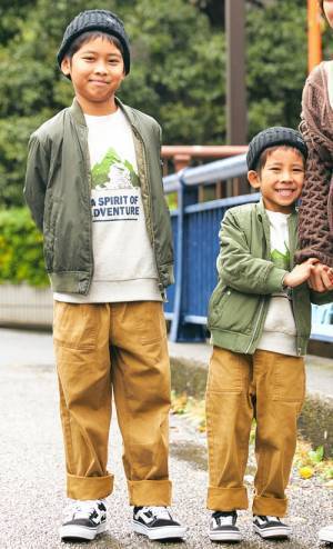 おしゃれキッズの愛用スニーカー 『VANS』オールドスクール