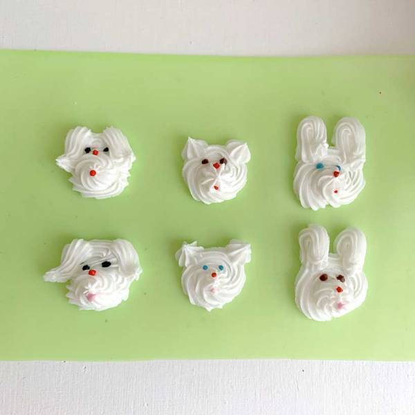 ＜おうちでワークショップ＞ 東ちなつさんに教わる『アイシングクリームでつくるふわもこ動物の顔』