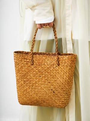 【かごバッグ＆編みバッグ】 春夏気分を上げるおしゃれ親子コーデSNAP