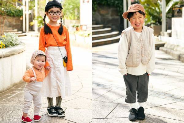 春にぴったり！ おしゃれなロンT＆スウェットキッズコーデ