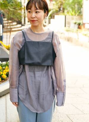 “シースルー素材”で叶う！ おしゃれなママのトレンドコーデ