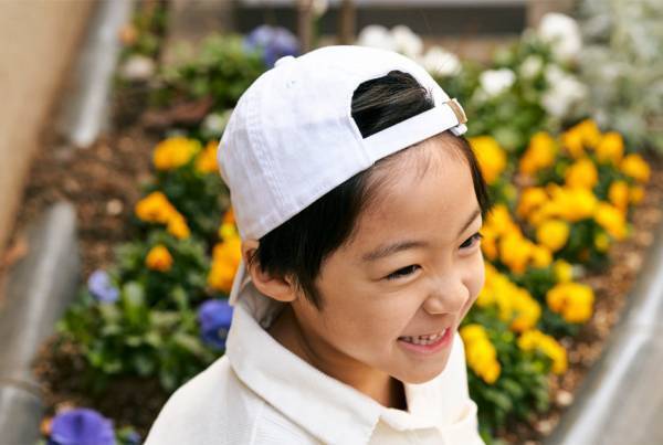 男の子コーデは “キャップ”でおしゃれが鉄則！