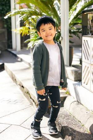 男の子コーデは “キャップ”でおしゃれが鉄則！