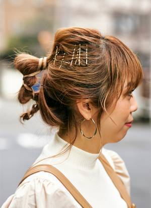 梅雨に負けない！ おしゃれママのまとめ髪アレンジ