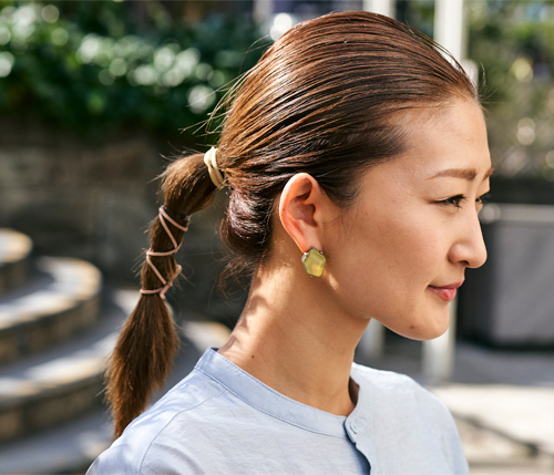 梅雨に負けない！ おしゃれママのまとめ髪アレンジ
