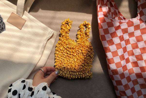 HugMug 秋冬号 制作日記【Vol.4 特別付録・絞りエコバッグ】