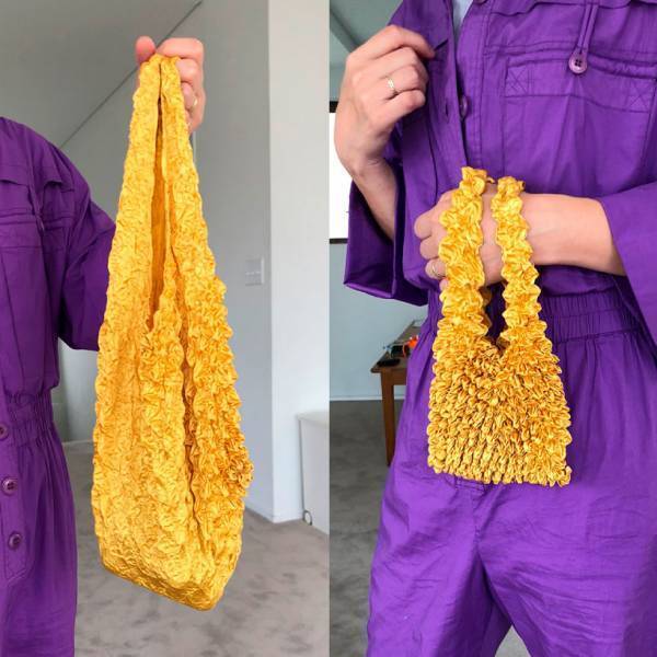 HugMug 秋冬号 制作日記【Vol.4 特別付録・絞りエコバッグ】