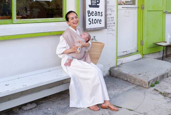 【連載】モデル・武智志穂の沖縄でのんびり双子育児 Vol.2「沖縄に移住したワケ」
