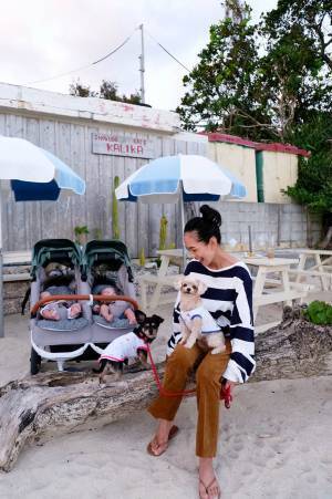 【連載】モデル・武智志穂の沖縄でのんびり双子育児 Vol.2「沖縄に移住したワケ」