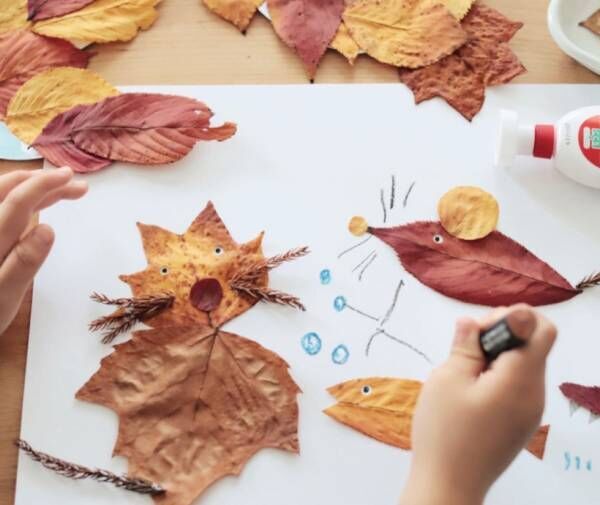 【芸術の秋を楽しむ12のアイディア集】 子どもとつくるアートな作品