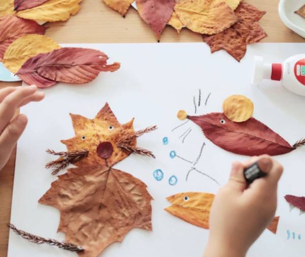 【芸術の秋を楽しむ12のアイディア集】 子どもとつくるアートな作品
