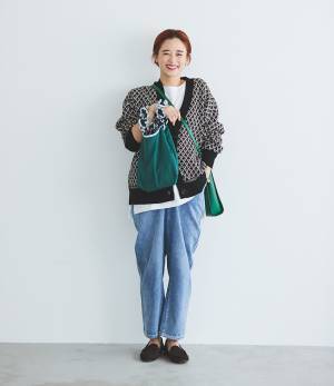 ［HugMug最新号付録］宮城 舞×GLOBAL WORK フリルバッグをチェック！