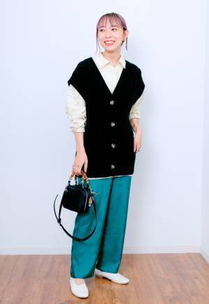 『GU』 秋の新作アイテムを使って、おしゃれママがコーデを組んでみた！