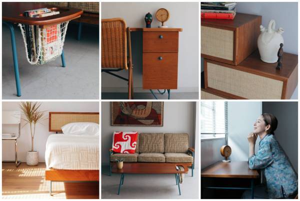 モデル・花楓さんと〈ACME Furniture〉のコラボ家具が販売スタート♪