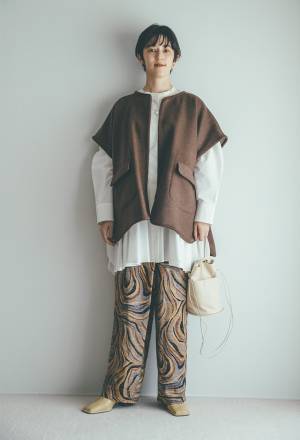 おしゃれな人がこの秋揃えておきたいもの 【 Part1 】柄パンツ ＆ ビッグカラ―