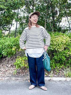 GLOBAL WORKスタッフが素敵にコーデ！ 特別付録「#ハグマグフリルバッグ」