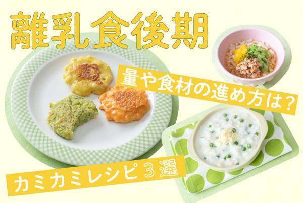 離乳食後期（生後9～10ヵ月） 量や食材の進め方は？ 自分から食べたくなるカミカミレシピ3選