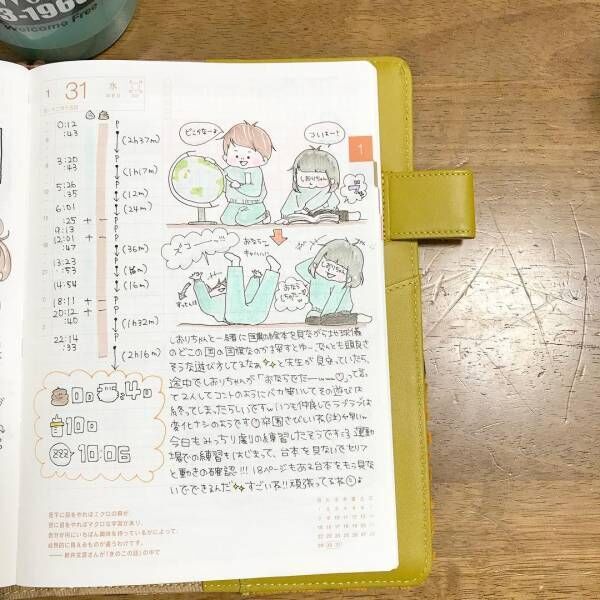 思い出をカタチに。 育児日記を&amp;#8221;手書き&amp;#8221;で綴る、ママの手帳を大公開！