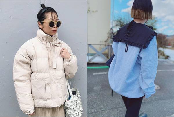 【ファッショントレンド】 極寒の今着たい「白ダウン」＆春気分の「フリル襟」
