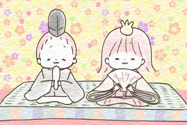 ［4コマ連載］モチコのツッコミ育児備忘録  Vol.30  ひな祭りといえば思い出す